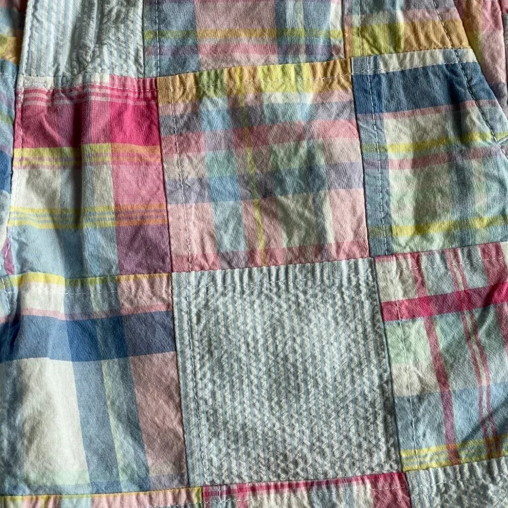 Gymboree Boy's Patchwork Pastel Shorts,‎ 100% Cotton - Size 10